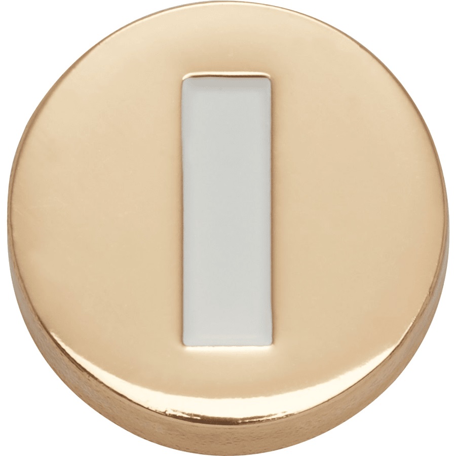 Gold Letter I