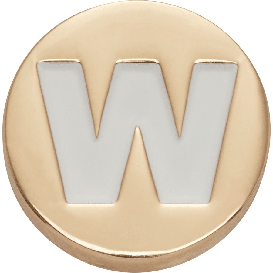 Gold Letter W